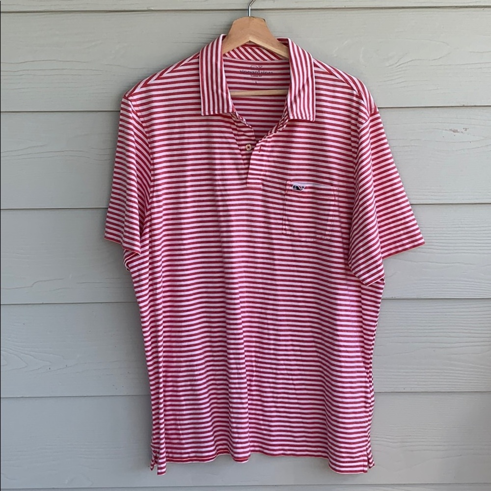 Men’s Vineyard Vines collared shirt | size L